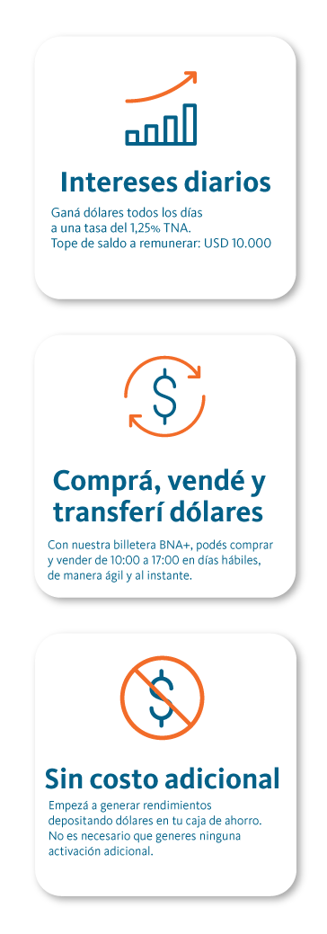 Cuenta remunerada en dólares