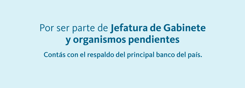 1-	Por ser empleado de la Jefatura de gabinete