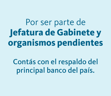 1-Por ser empleado de la Jefatura de gabinete