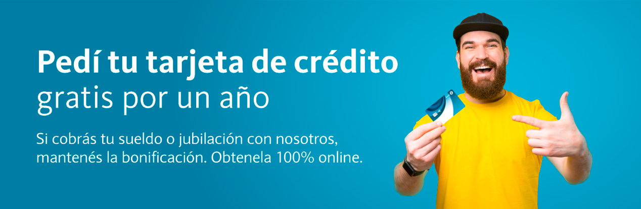 Conocé las tarjetas de crédito del Banco Nación.