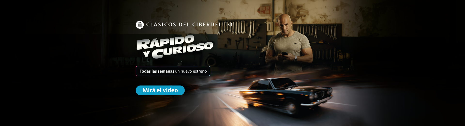 Clásicos del ciberdelito, todos los jueves un nuevo estreno. Mirá el video haciendo clic en el enlace