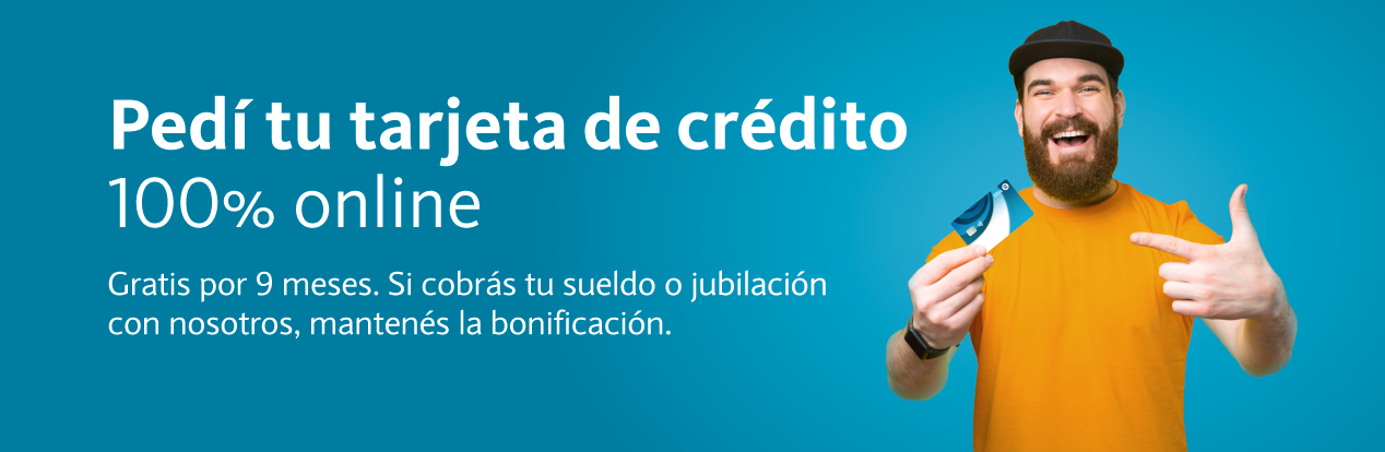 Conocé las tarjetas de crédito del Banco Nación.