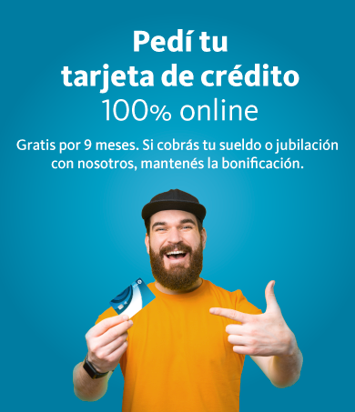 Conocé las tarjetas de crédito del Banco Nación.